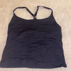 black techsweat outdoor voices tank top